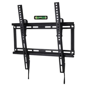 TV Bracket VESA Wall Mount for Most 23-55 Inch OLED LED LCD Plasma Flat Curved TVs | Tilt and Swivel Slim Universal TV Wall Bracket with VESA 100x100-400x400 up to 40KG Spirit Level Included