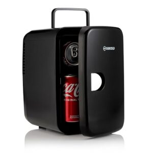 Subcold Style4 Compact Mini Fridge | Super Quiet & Portable Mini Fridge for Bedrooms | Drinks