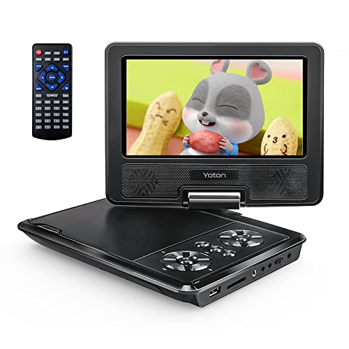 YOTON 9.5" Portable DVD Player with 7.5" HD Swivel Screen for Car and Kids