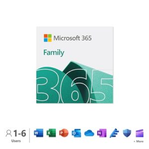 Microsoft 365 Family | 12-Month Subscription | Up to 6 People | Word