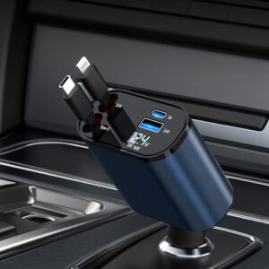 COCIVIVRE Retractable Car Charger
