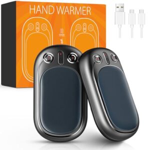 Hand Warmers Rechargeable USB & Reusable 2 Pack for Up to 12 hrs