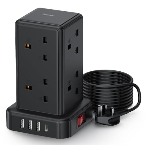 Tower Extension Lead with USB Slots