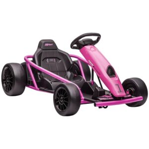 HOMCOM 24V Electric Go Kart for Kids