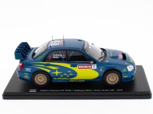 OPO 10 - 1/24 scale model car compatible with Subaru Impreza S9 WRC - Solberg-Mills - Wales Rally GB 2003 - WRC509