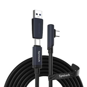 Syntech Link Cable Compatible with Meta/Oculus Quest 3/2 Accessories and PC/Steam VR