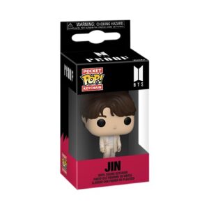 Funko POP! Keychain: BTS - Jin - Collectable Vinyl Mini Figure Novelty Keyring - Stocking Filler - Gift Idea - Official Merchandise - Music Fans - Minifigure