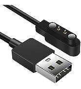 Ainiv 1PCS USB Charging Cable Compatible with Xiaomi Mi Band 5/6/7 Smart Wristband, Replacement U...