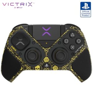 Call of Duty Victrix Pro BFG Wireless PlayStation 5 Controller for PS4/PS5/PC - COD Las Almas Golden Cartel Editio