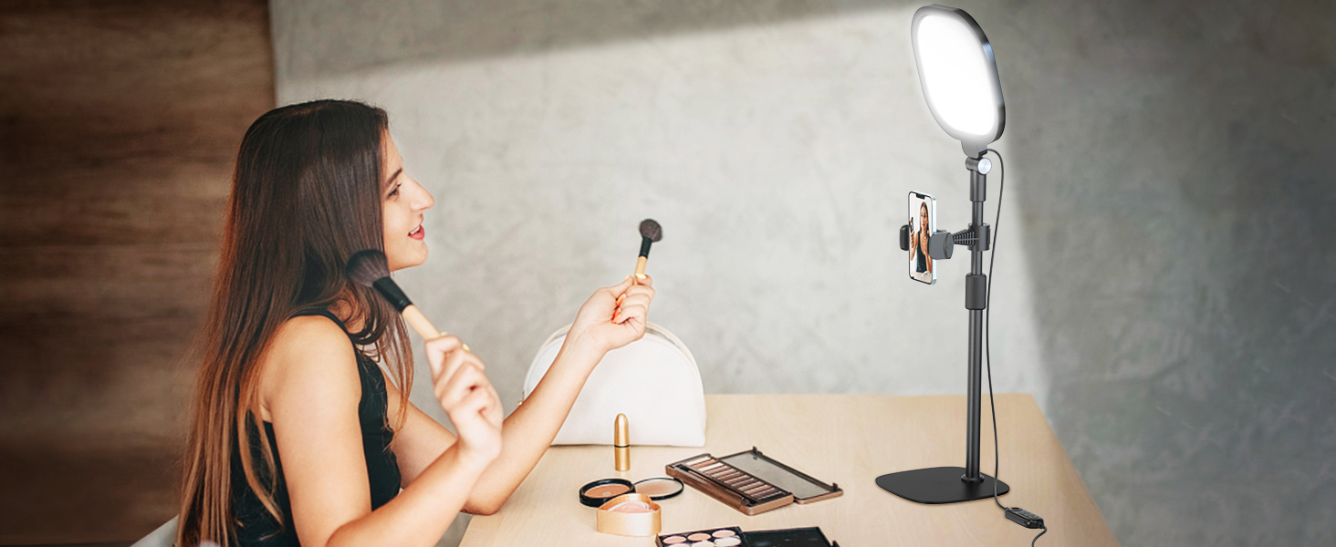 LitONES Desktop Video Conference Light