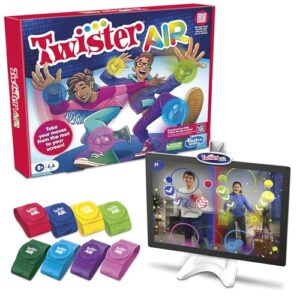 Hasbro Gaming Twister Air Party Game Includes 4 Twister Air Wrist Bands