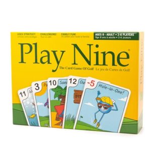 Play Nine - The Card Game of Golf - Traditional Family Friendly Party Game for Adults