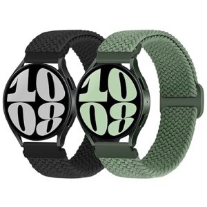 WNIPH Braided Strap Compatible with Samsung Galaxy Watch 4/5/6 Strap/Watch 4 6 Classic/Watch 5 Pro/Active 2