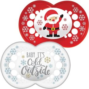 MAM Christmas Original Soother 6+ (Santa and Snowflake)