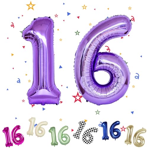 Number 16 Balloon