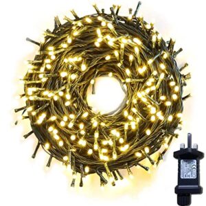 gresonic 750 LED 15m/49.2ft Christmas Tree Fairy Lights Warm White Indoor