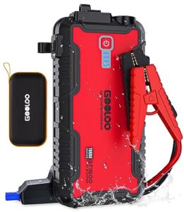 GOOLOO Jump Starter 1500A IP65 12V Portable Car Battery Booster Jump Starter Pack Kit with Quick Charge