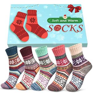 Christmas Gifts for Women Thermal Socks