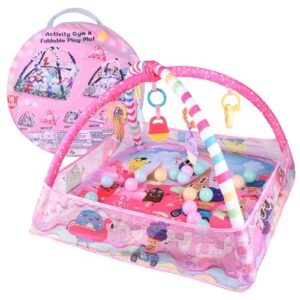 Bebamour Baby Playmats Floor Gyms from Birth