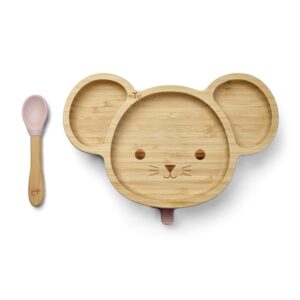 Tiggi Bamboo Baby Suction Plate - Complete Weaning Set