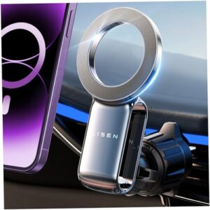 LISEN for Magsafe Car Mount Magnetic Phone Car Mount for iPhone Car Holder Car Phone Holder Air Vent Fits iPhone 15 14 13 12 for All Phones with Magsafe Rings