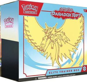 Pokémon TCG: Scarlet & Violet—Paradox Rift Elite Trainer Box - Roaring Moon (9 Booster Packs
