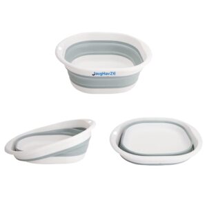 Square Folding Hand Wash Basin Collapsible Washing Up Bowl Portable Washbasin Camping/Hiking Water Storage Folding Basi