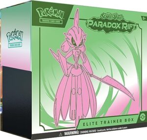 Pokémon TCG: Scarlet & Violet—Paradox Rift Elite Trainer Box - Iron Valiant (9 Booster Packs