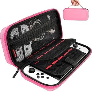 daydayup Carrying Case Compatible with Nintendo Switch/Switch OLED