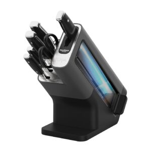 Ninja Foodi StaySharp Knife Block with Integrated Sharpener; 5 Knives and Scissors (1 pair)