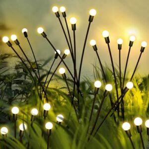 CORATED Solar Lights Outdoor Waterproof