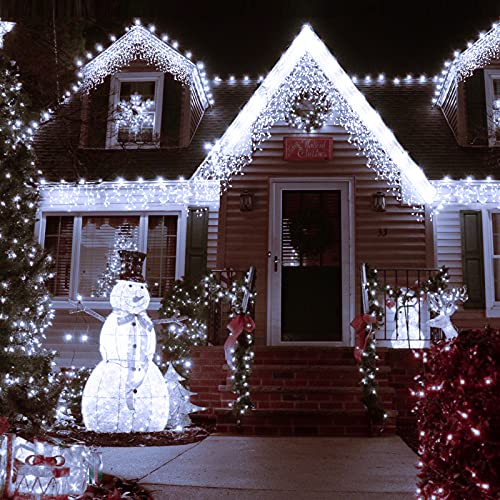 Sumairs Icicle Lights Outdoor