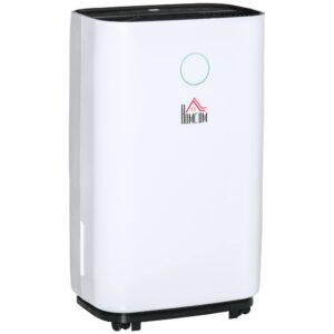 HOMCOM 16L/Day Portable Dehumidifier for Home