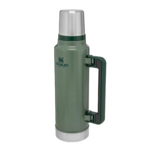 Stanley Classic Legendary Thermos Flask 1.4L - Keeps Hot or Cold for 40 Hours - BPA-free Thermal Flask - Stainless Steel Leakproof Coffee Flask - Flask for Hot Drink - Dishwasher Safe - Gree