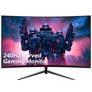 Z-Edge 27 Inch Curved Gaming Monitor 240Hz 1ms MPRT Full HD 16:9 Curved Screen 350cd/m² Brightness