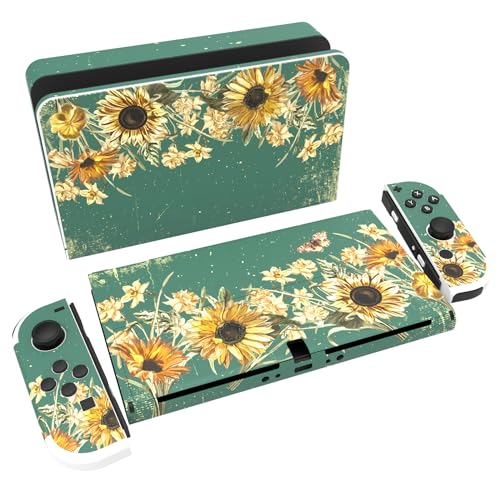 PlayVital Full Set Protective Stickers for Nintendo Switch OLED Model