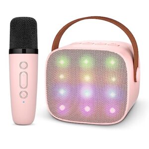 Ankuka Karaoke Machine Bluetooth Karaoke Machine Kids with Wireless Microphone