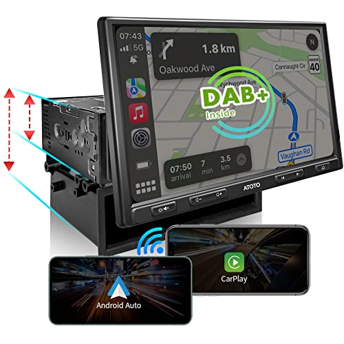 ATOTO F7XE 10 Inch Built in DAB+ Double-DIN & Single-DIN Adaptive Car Stereo
