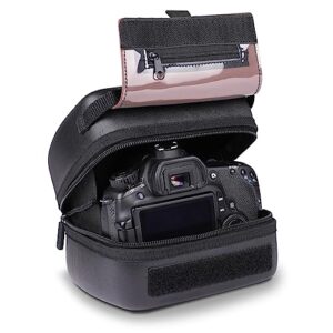USA Gear Hard Shell DSLR Camera Case with Molded EVA Protection