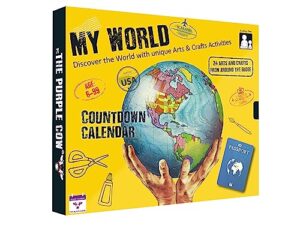 My World Advent Calendar 2023 “Visit” 24 countries and come back just in time for Christmas day! Explore different cultures