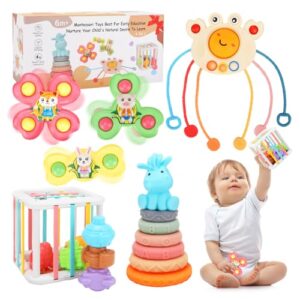4 in 1 Montessori Toys for Babies 6 Months - 3 Year Old