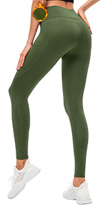 thermal yoga leggings