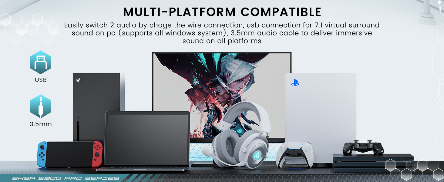 gaming headphones with mic