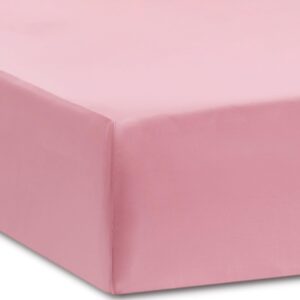 Bedsure Double Fitted Sheet Deep - Bed Sheets Extra Deep Pocket 16 inch (40 cm) made of Soft Brushed Polyester Microfiber Material for Double Bed