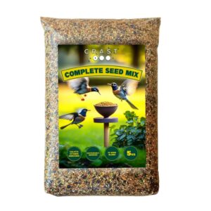 Crast Premium Seed and Nut No Mess Wild Bird Food Mix (5KG)