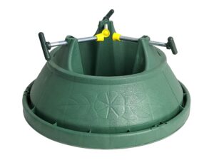 Garden Pride Plastic Christmas Tree Stand for live Christmas Tree - Holds a tree up to 7ft tall - 3.5 Litre Reservoir - Classic Desig