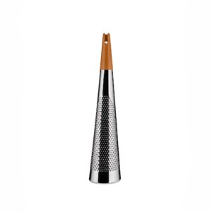 Alessi RS08 Todo - Giant Cheese and Nutmeg Grater in Steel and Wood