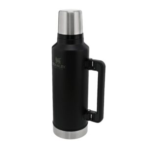 Stanley Classic Legendary Thermos Flask 1.9L - Keeps Hot or Cold for 45 Hours - BPA-free Thermal Flask - Stainless Steel Leakproof Coffee Flask - Flask for Hot Drink - Dishwasher Safe - Matte Black