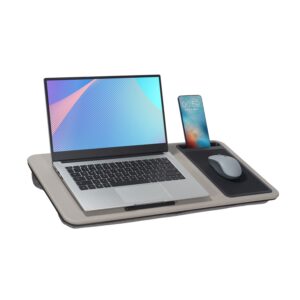 Baoee Large Lap Desk PU Grey