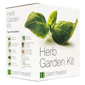 Plant Theatre Herb Garden Kit - Grow 6 Varieties of Herbs with Seeds